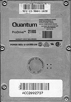 Quantum 210S - 210MB