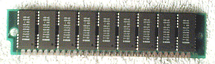 30 pin - 9 chip - 80nS Parity 1MB RAM
