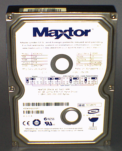 Maxtor 4D04H2 - 40GB
