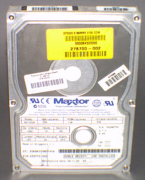 Maxtor 82100D4 - 2.1GB