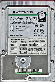Western Digital AC22000 - 2GB