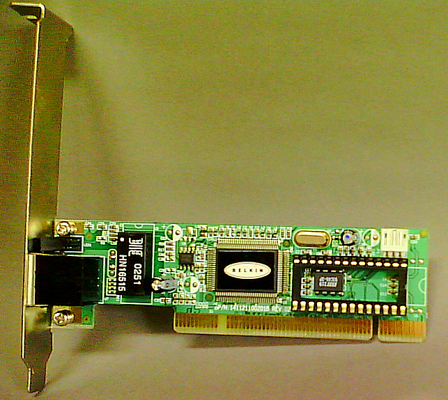 Belkin 10/100 PCI network card (F5D5000)