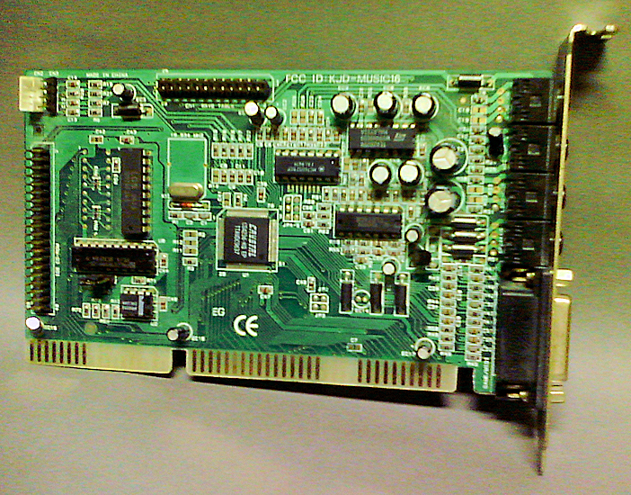 Kentech Music 16 CS4236 ISA Sound Card