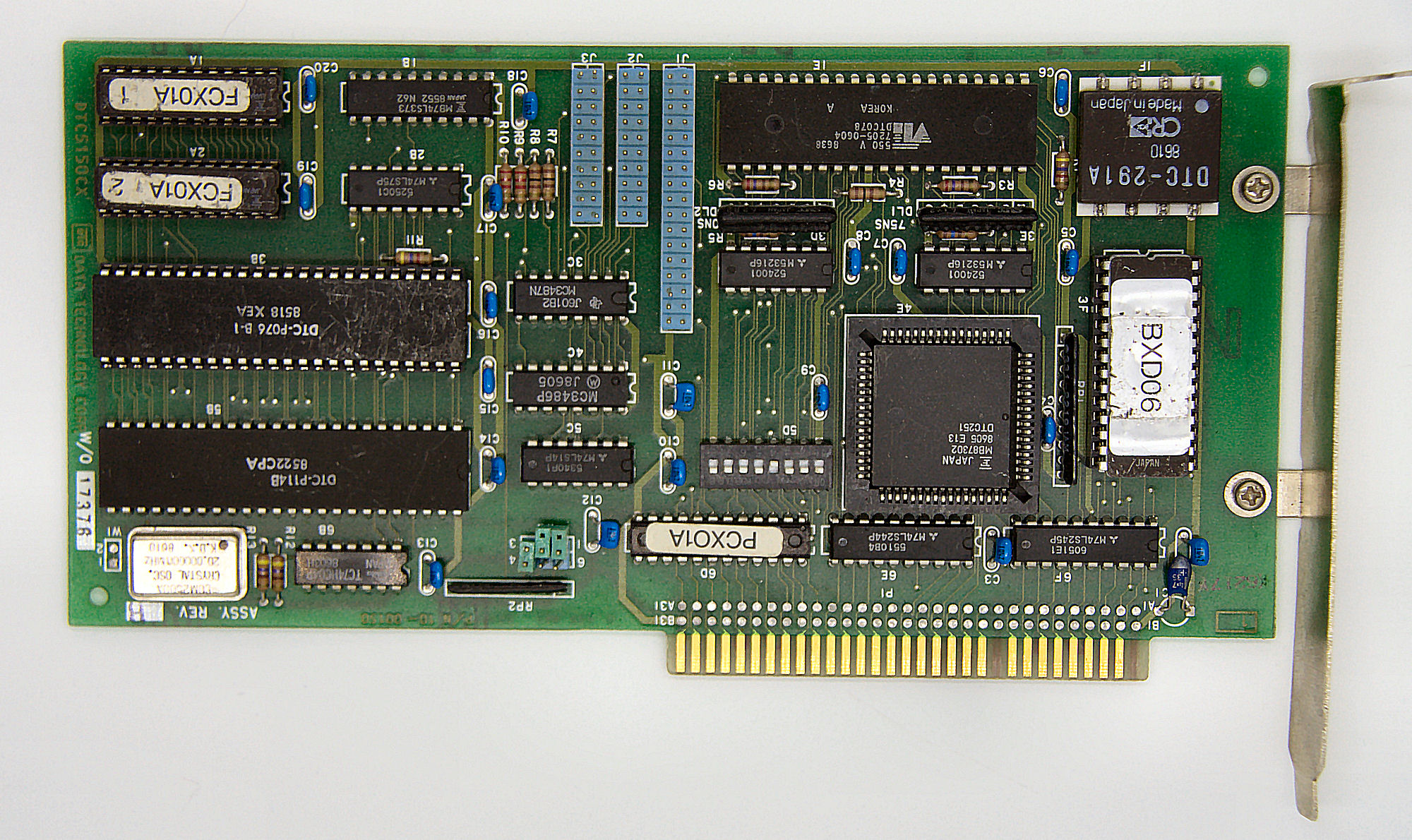 DTC 5150CX 8-bit ISA MFM hard drive controller