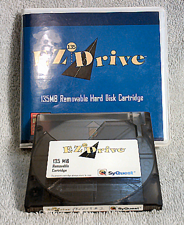 Syquest EZ Drive 135MB Removable cartridge