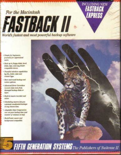 FastBack II (2.5) For Mac NOS