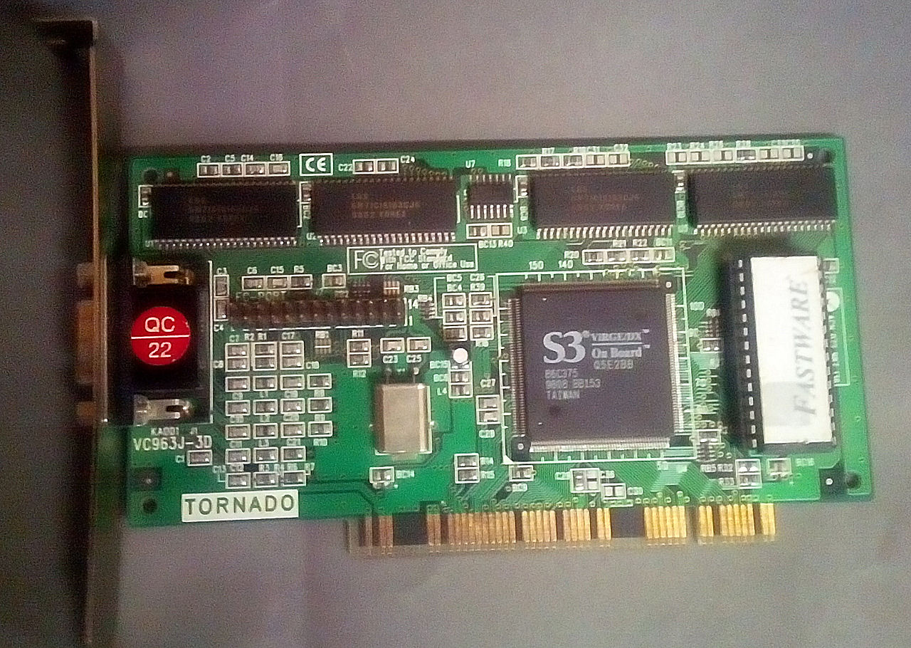 Fastware Tornado VC963J-3D 2MB S3 ViRGE/DX