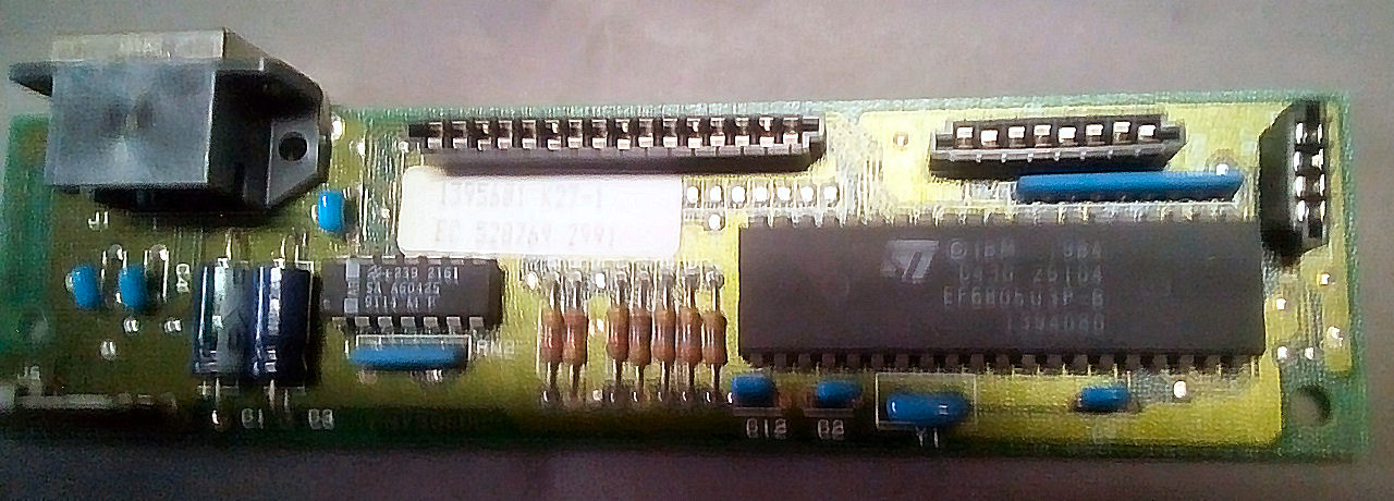 IBM Model M 8 x 16 matrix keyboard controller