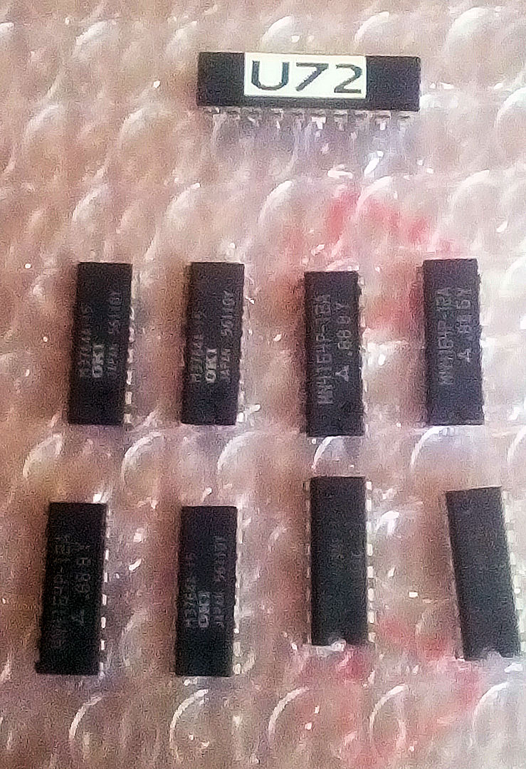 Tandy Model 4 (NGA) 128K memory upgrade kit
