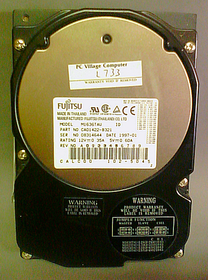 Fujitsu M1636TAU - 1.28GB