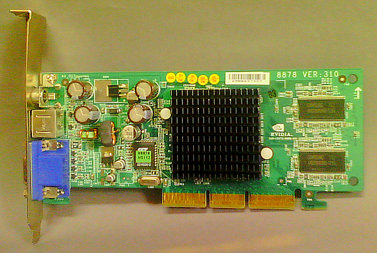 MS-8878 4X AGP Video Card - 64MB