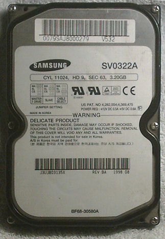 Samsung SV0322A - 3.2GB