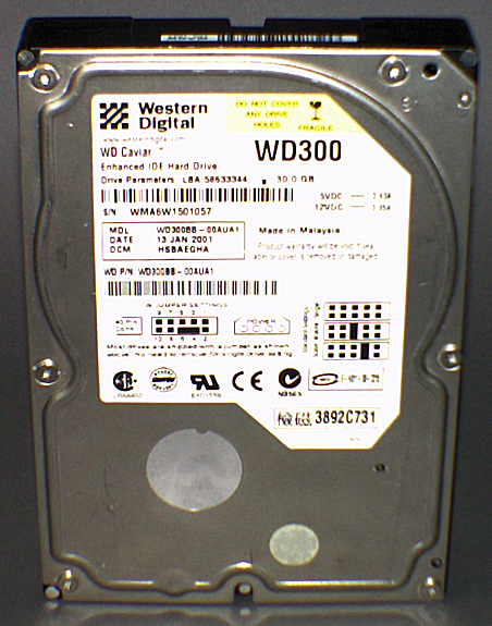 Western Digital WD300BB - 30GB