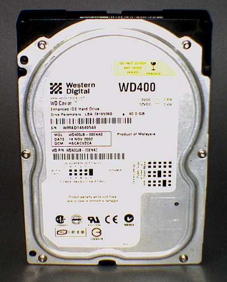 Western Digital WD400JB - 40GB